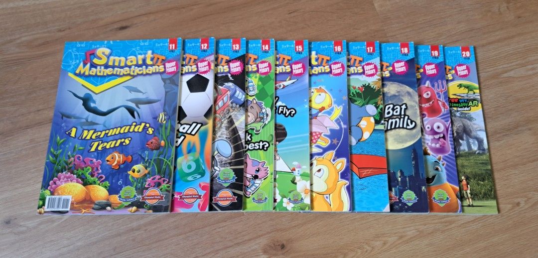 $70 for 6 Set \u2606 Smart Mathematicians Upper Primary \u2606 Math Magazines \u2606 Children Magazines ...