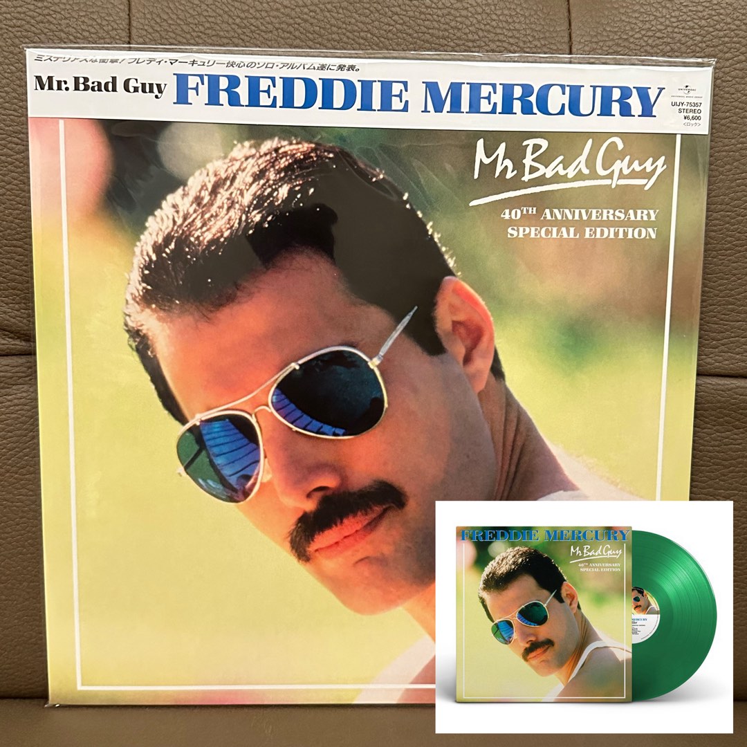 Lp 600 (全新 日版 Green LP 限量600枚) Freddie Mercury - Mr. Bad Guy 40th Anniversary ...