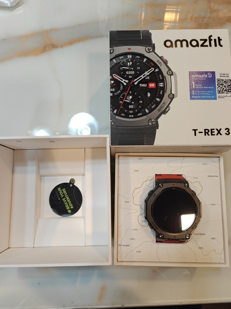 Amazfit T-Rex 3 Smartwatch - Lightly used with Accessories, Mobile ...