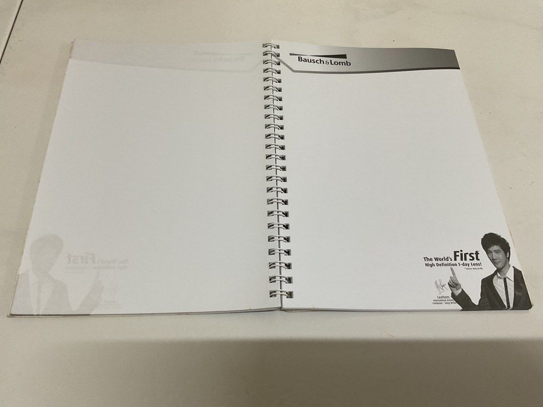 Assorted Notebooks (Category: Other Merchandise) located in Singapore. Submitted by lilsmile (Listing ID 1412950385, Image 4). Description: Each at SGD8.00 1. Fantasia Movie 2. Wang Lee Hom 王力宏 3. Singapore Idol.