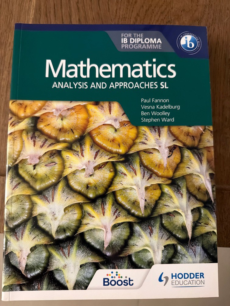 Textbook Math Brand Brand New IB Textbooks | Math AA SL, Chemistry SL | TOK Free with ...