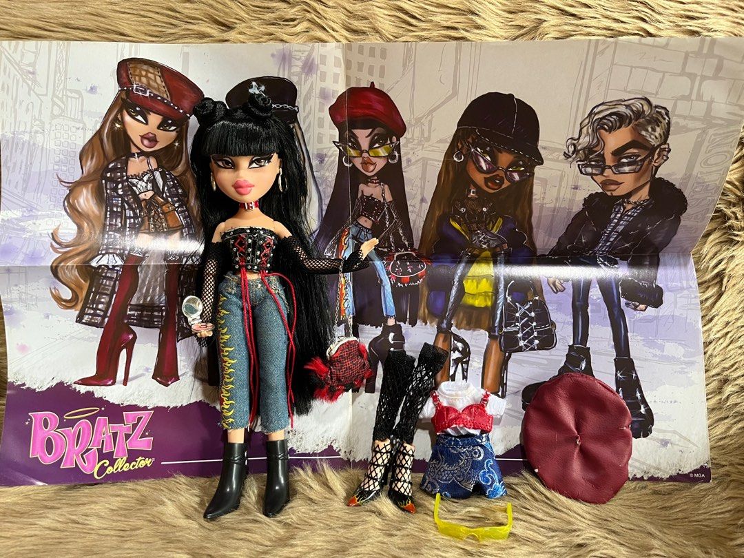 Bratz Hayden Williams Collector Jade Doll (Category: Kids Toys) located in Cebu City. Submitted by jayrassicpark (Listing ID 1412909258, Image 2). Description: Bratz Collector doll Jade from the Bratz Hayden Williams collection with complete accessories for sale for only ₱19,000 Details: -1 preloved Bratz doll (Jade - out of the box, on hand) -Doll is still in great condition (hair is really soft, articulation is superb) -Issues: white shirt has 