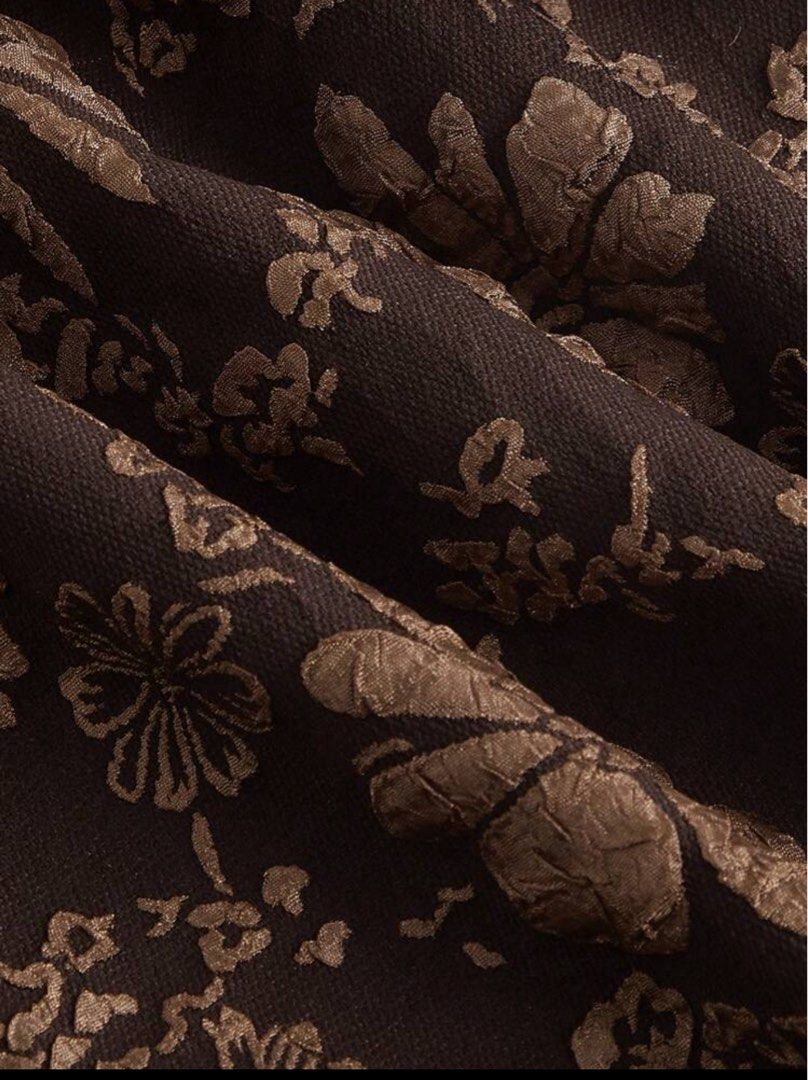 Brown Dress for formal event (Category: Dresses) located in Manila. Submitted by repeat_finds_ph (Listing ID 1412936995, Image 3). Description: Brand New Dress from Shein Body hugging with embossed design Small to medium body frame .