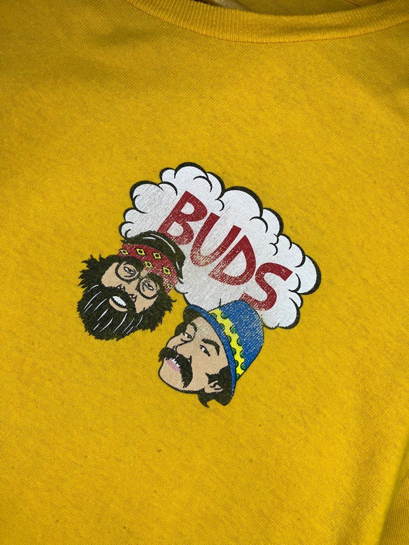 Cheech & Chong Buds T-shirt XL (Category: Tshirts & Polo Shirts ) located in Davao. Submitted by ru_briks (Listing ID 1412977585, Image 2). Description: 📌CHEECH AND CHONG BUDS SIZE XL ON TAG FIT TO LARGE WIDTH 21.5, LENGTH 29 EXCELLENT CONDITION COLOR RATE 10/10 NO ISSUE READY TO WEAR DM if interested📩.