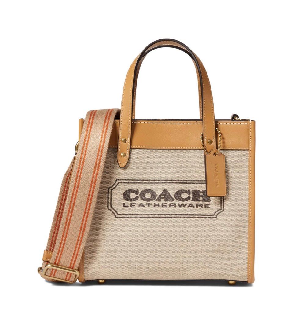 Coach Field 22 Tote in Canvas Natural (Category: Luxury Bags & Wallets) located in Manila. Submitted by kcloset12 (Listing ID 1413007764, Image 2). Description: Like new Rfs: change of mind.