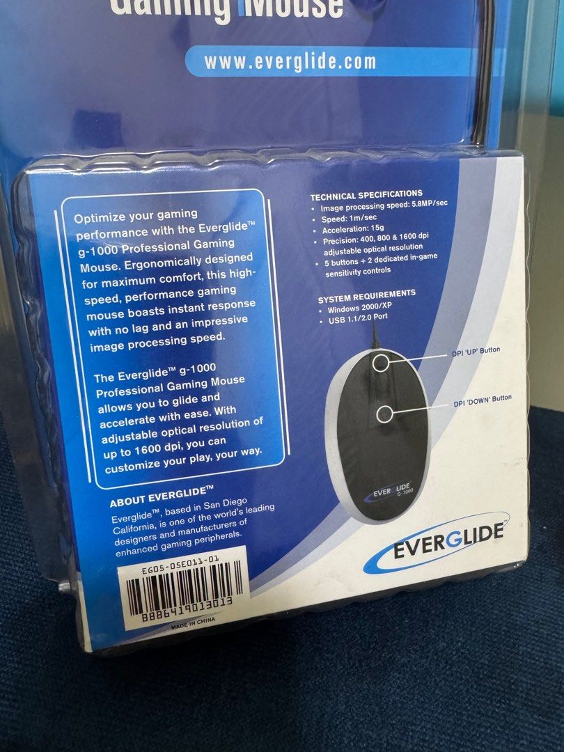 Everglide g-1000 Professional Gaming Mouse447696268973854721