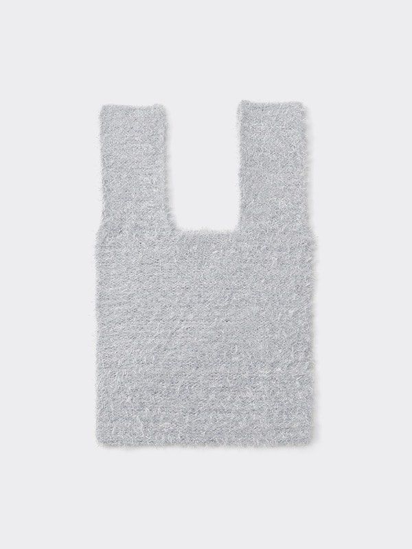 GU Glittery Knitted mini Bag - with tag (Category: Tote Bags) located in Marikina City. Submitted by declutter_new (Listing ID 1412994832, Image 1). Description: - 85 silver - Ideal for daily use - Features a textured exterior - Spacious interior for essentials - Comfortable handles - Stylish and practical design Tnx carousell AI Pwede panlagayan ng regalo O ito na mismo yung regalo! Merry Christmas.