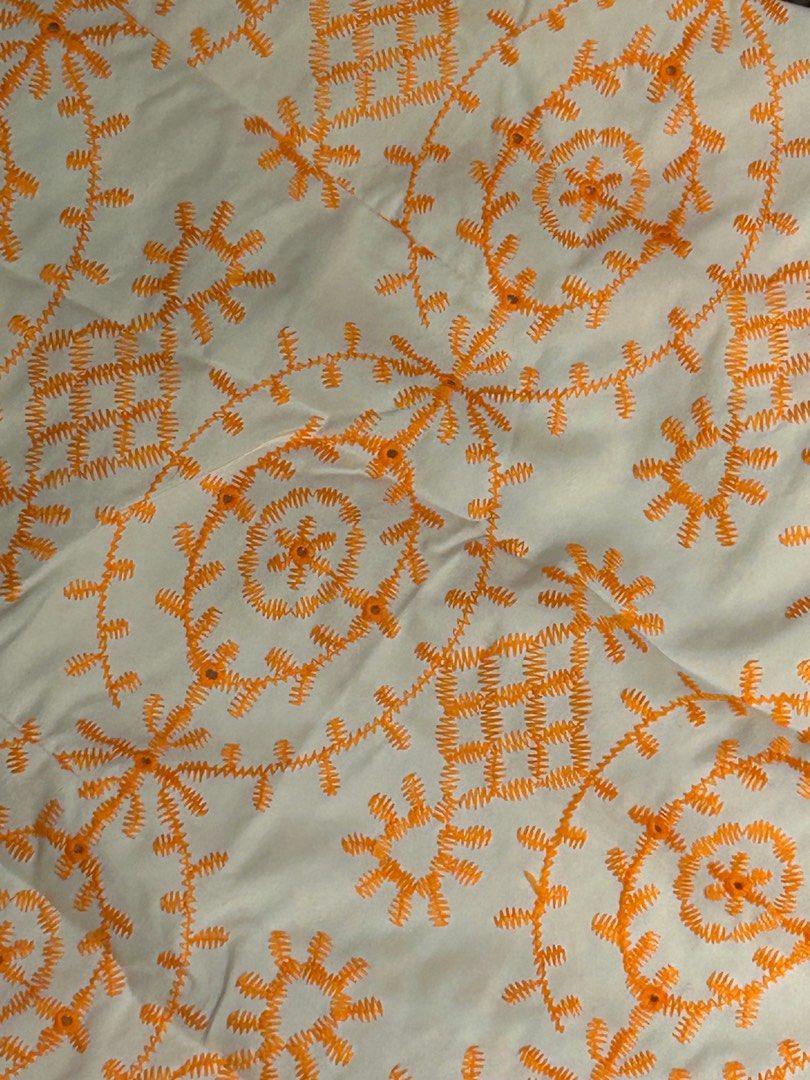 Guppy Embroidered Maxi Dress (Category: Dresses) located in Davao. Submitted by prelovedby_ynaaa (Listing ID 1413002395, Image 3). Description: - White maxi tube dress - Orange embroidery - Made in the Philippines - Unique embroidered pattern - Comfortable and stylish - Used once .