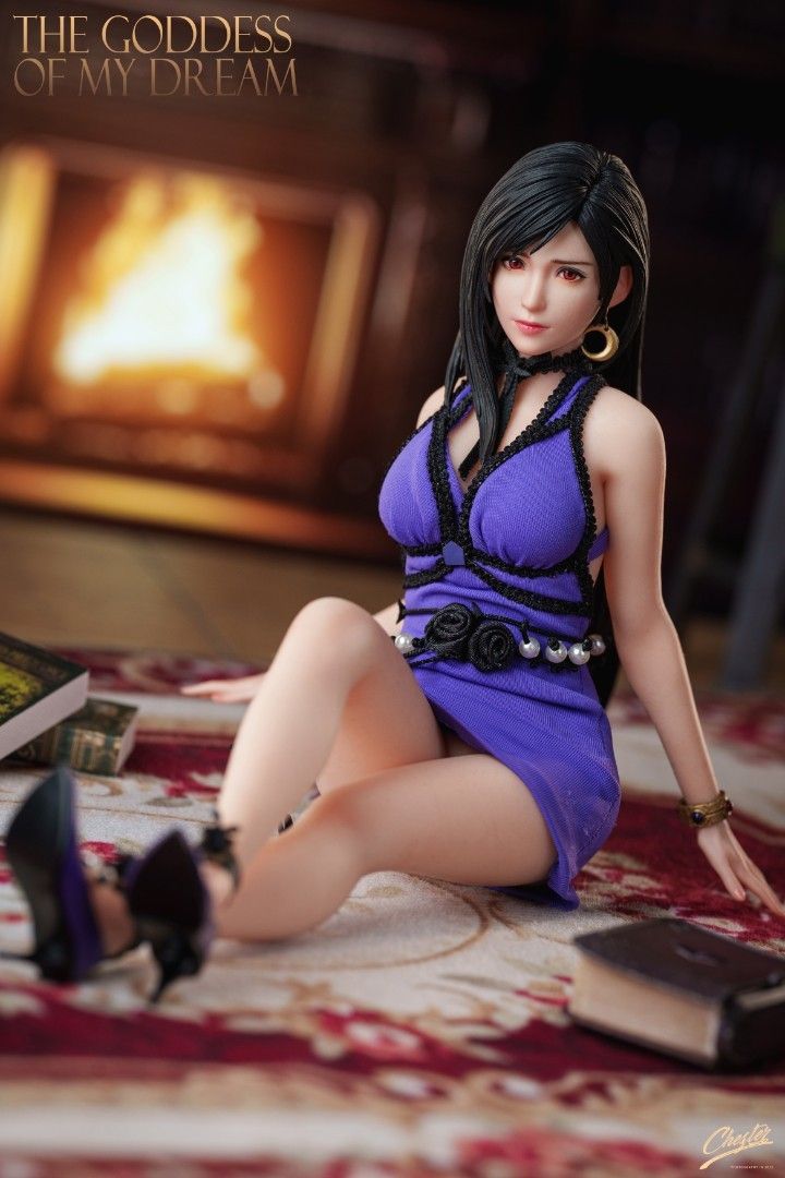 Acgart 1/6 ver Tear-stained Non ver Deluxe FF7 Lockhart Tifa ART ACG アクションフィギュア 豪華版 スケール 1/6 ティファ ACG ゲームキャラクター