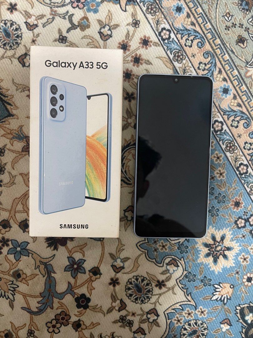 Jual Samsung A33 5G (Category: Samsung) located in Balakong. Submitted by kamaludinkz244 (Listing ID 1412908671, Image 2). Description: Jual only.