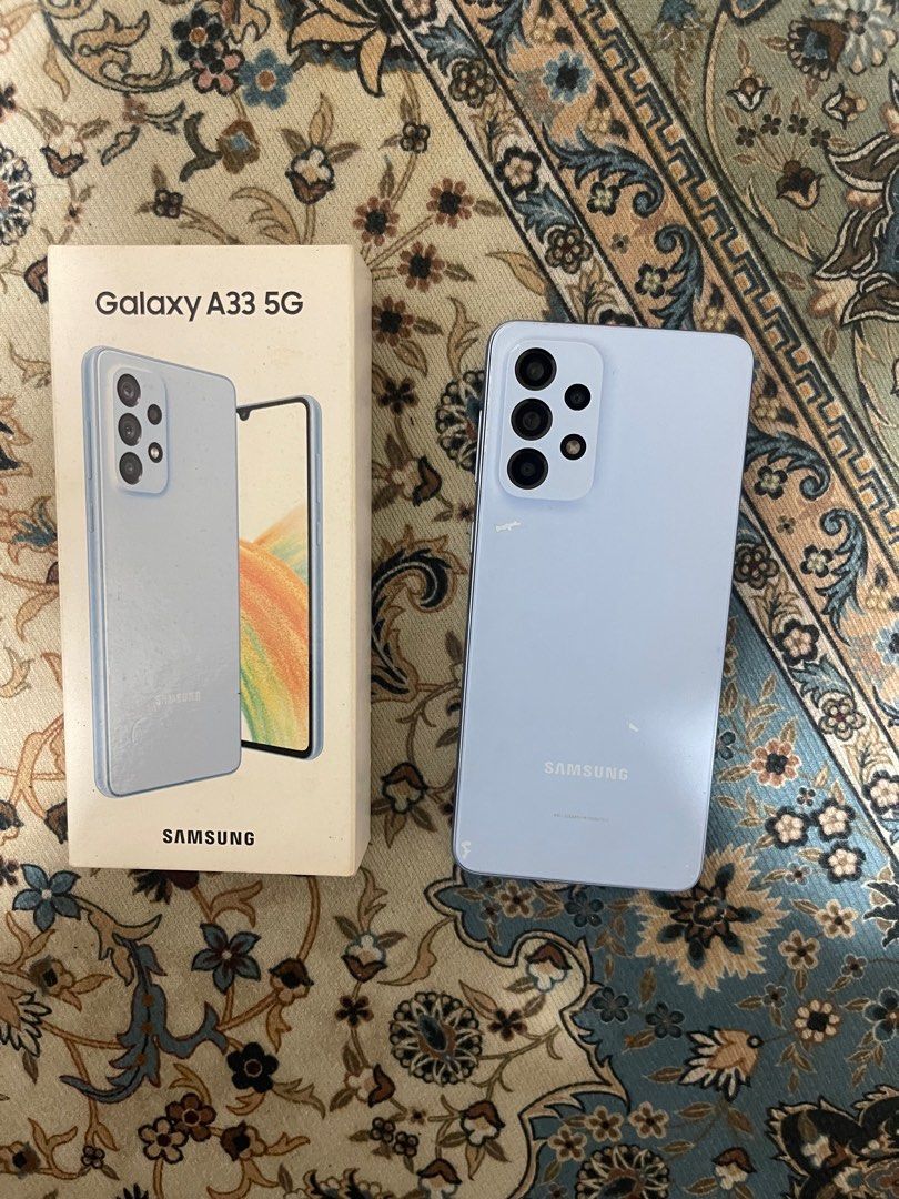 Jual Samsung A33 5G (Category: Samsung) located in Balakong. Submitted by kamaludinkz244 (Listing ID 1412908671, Image 1). Description: Jual only.