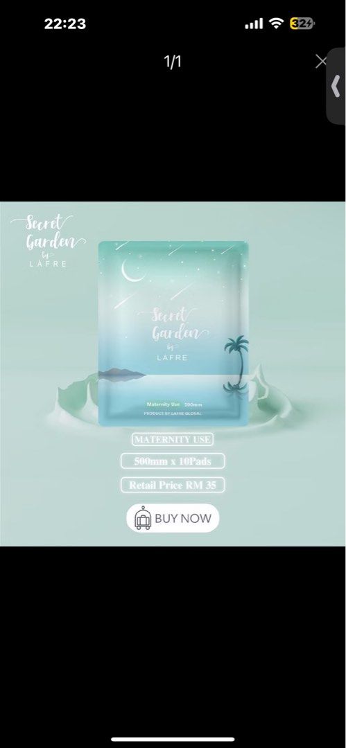 Lafre Maternity Pad (Category: Sanitary Hygiene) located in Singapore. Submitted by freefreeshop (Listing ID 1413020708, Image 1). Description: i have 18pcs left please take note there is no box 1 for $1 All for $15.