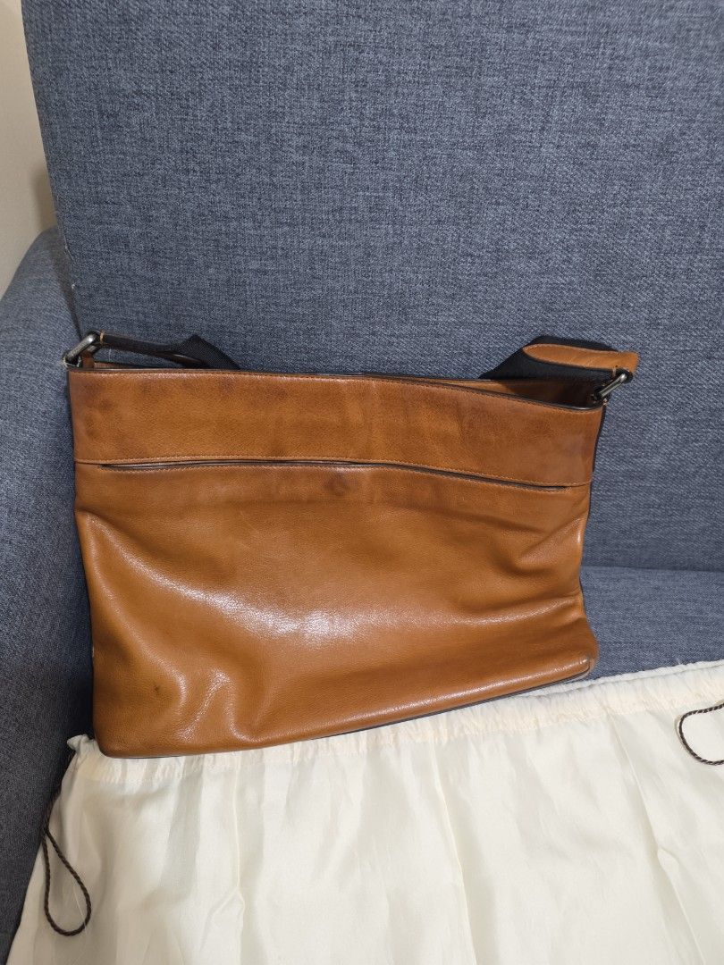 Leather Backpack (Category: Luxury Bags & Wallets) located in Pasig City. Submitted by eco10123 (Listing ID 1412948050, Image 2). Description: Authentic. Bought in Dubai. Rfs: decluttering.