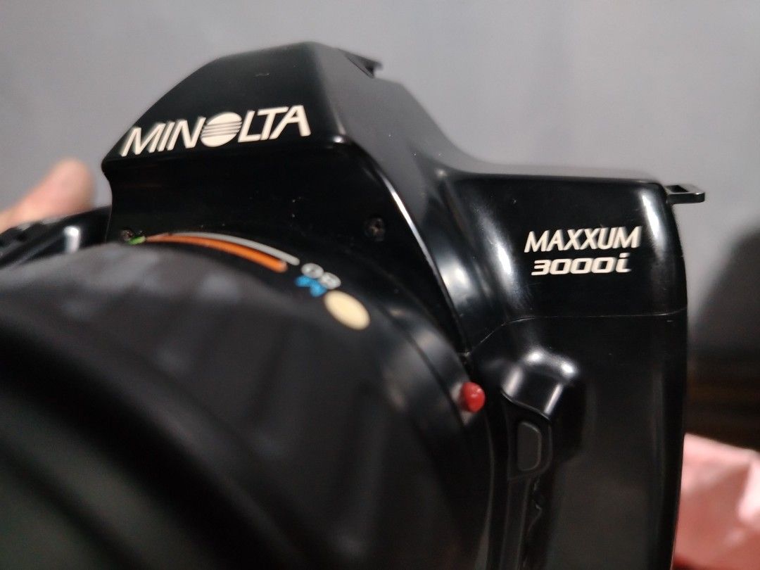 Minolta Maxxum 3000i Camera with Lens (Category: Cameras) located in Quezon City. Submitted by mary.marcel (Listing ID 1412988793, Image 3). Description: - Minolta Maxxum 3000i camera - Includes Maxxum AF Zoom 35-80mm 1:4(22)-5.6 lens - Black camera body rfs - decluttering price negotiable .