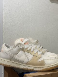 dunk low trainers sail light bone cashmere pale ivory