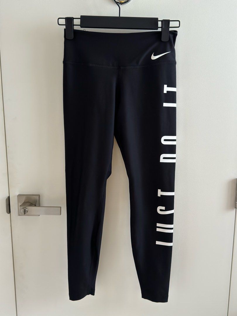 Nike Just do it leggings (Category: Activewear) located in Mandaluyong City. Submitted by clearanceaa (Listing ID 1412912042, Image 2). Description: Size XS Used only a few times. .