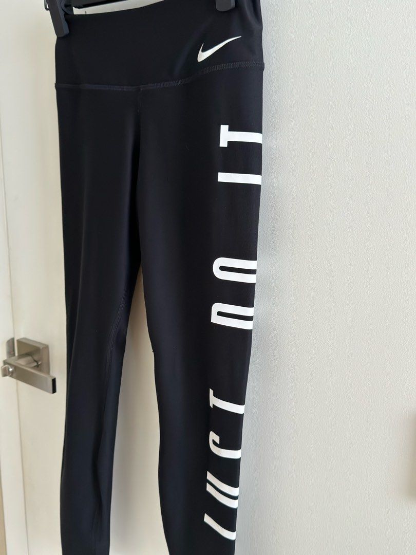Nike Just do it leggings (Category: Activewear) located in Mandaluyong City. Submitted by clearanceaa (Listing ID 1412912042, Image 3). Description: Size XS Used only a few times. .
