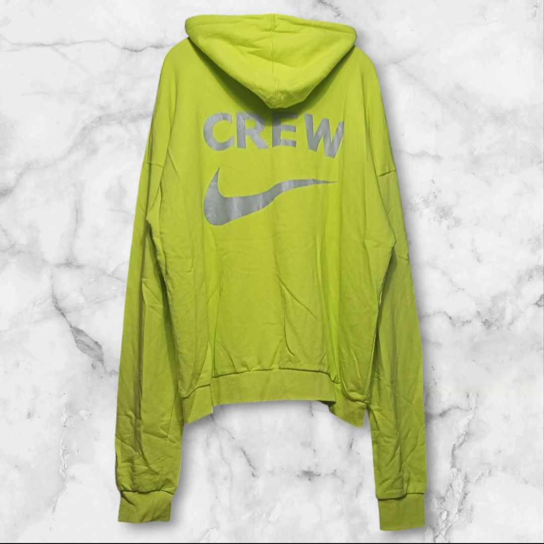 Nike X Ambush Reflective Pull Over Hoodie Jacket (Category: Hoodies) located in Urdaneta. Submitted by josephragontonjr95 (Listing ID 1412944887, Image 2). Description: - Nike X Ambush Reflective Pull Over Hoodie Jacket (NEON GREEN) - SIZE: XXLARGE - DIMENSIONS: - WIDTH: 27.5 - LENGTH: 29.5 - COLOR RATE: 9.8/10 - ISSUES/FLAWS: NO WASHTAGS - CONDITION: EXCELLENT - Eye-catching green color - Ambush logo on the front - "CREW" print on the back - Nik