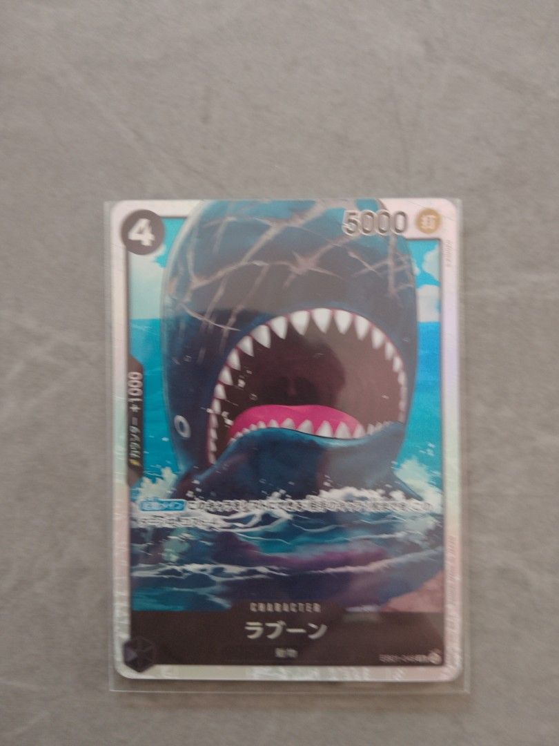 One Piece Card Game - Laboon, Hobbies & Toys, Toys & Games on Carousell