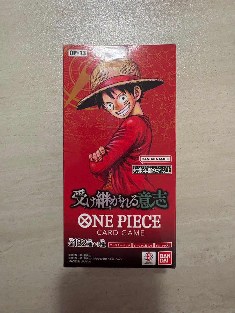 One Piece Card Game OPTCG OP13 OP-13 Booster Box, Hobbies & Toys, Toys ...