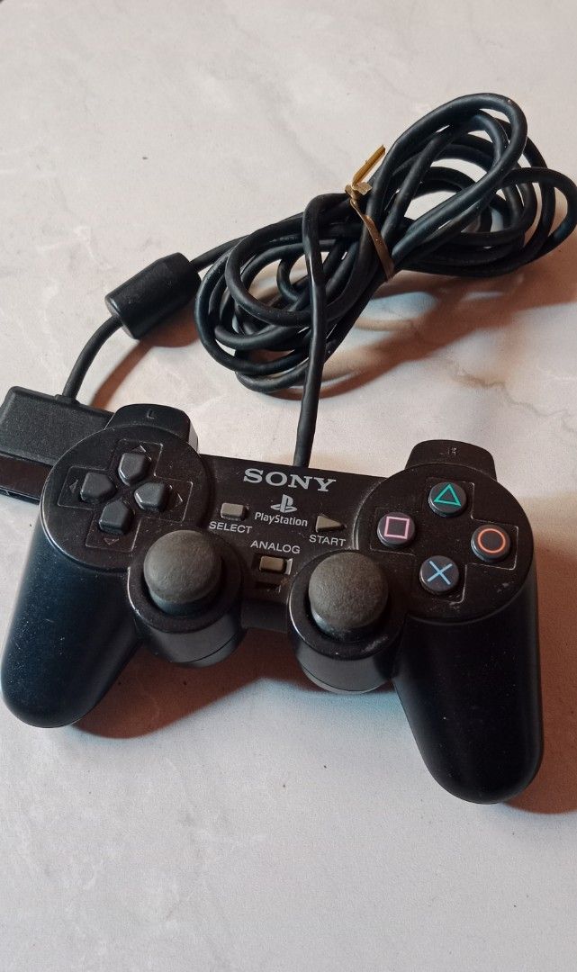 Playstation 2 Ps2 Dual Shock controller for sale (Category: Controllers) located in Bulacan. Submitted by Shoppe.Ups (Listing ID 1413031615, Image 3). Description: tested working what you see is what you get meetups: guiguinto plaridel bulacan - J&T *(Payment First) - LBC COP/COD *(payment first for shipping fee only) -toktok / lalamove *mop: via gcash pm for interested.