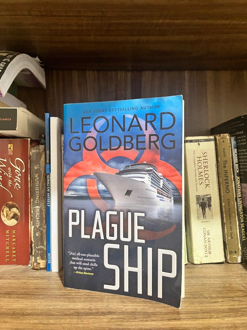 Preloved Book Plague Ship by Leonard Goldberg (Category: Storybooks) located in Iloilo. Submitted by jasontoddswife (Listing ID 1412933200, Image 1). Description: . ✦ ݁ ˖ PLAGUE SHIP Leonard Goldberg P99 Paperback Authentic Preloved, please manage your expectations. Flaws: Highlights, underlined lines, annotations in margins, sticky notes MOP: GCash MOD: J&T, LBC Buyer shoulders shipping fee. PM for more inquiries/photos. .