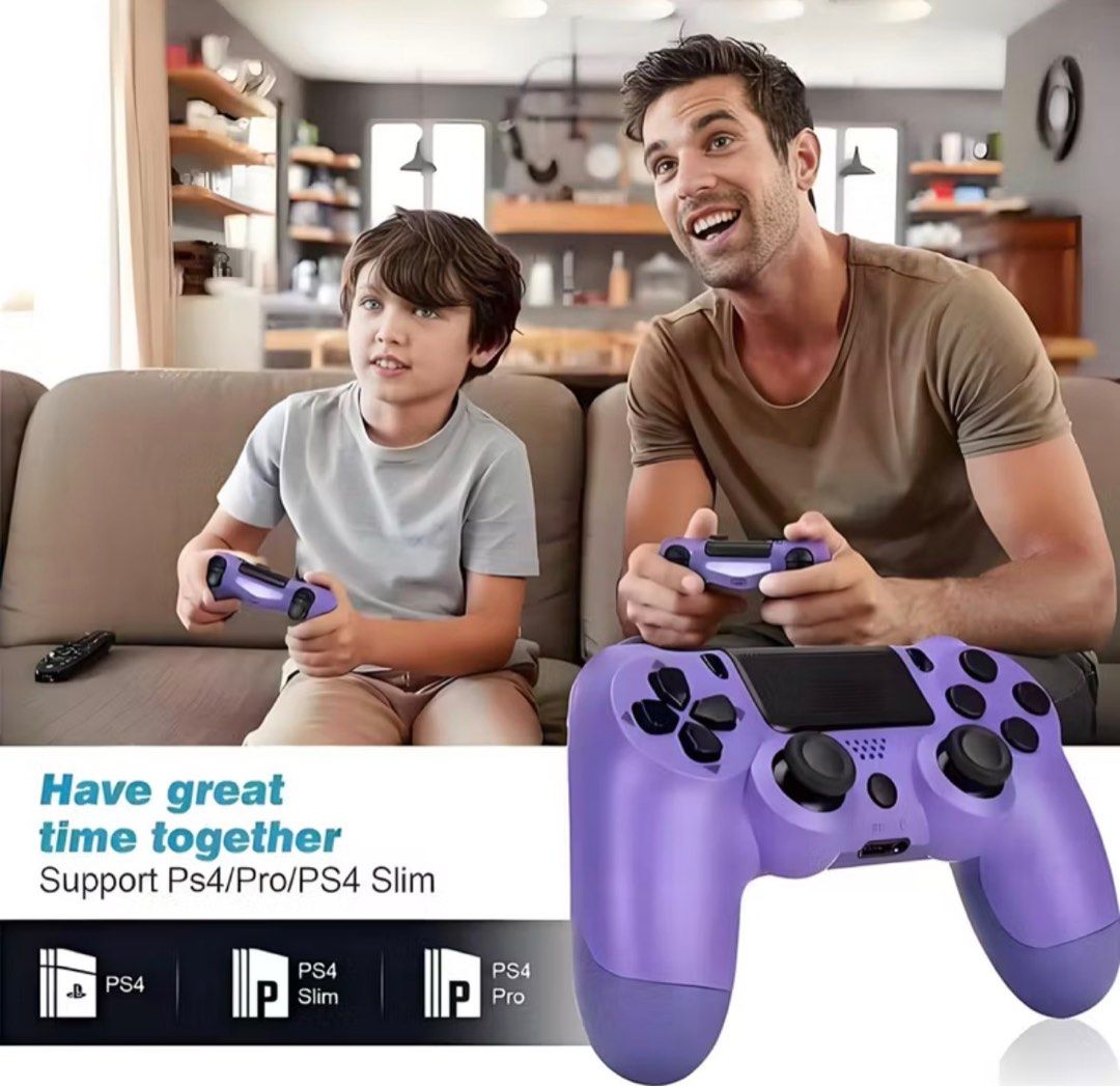 PS4 Controller | PC Controller | Bluetooth Controller | Wireless Controller | PC Compatible Controller | Mac Compatible Controller | Console Controller | Gamepad Controller | Ergonomic Controller | Multi-Platform Controller (Category: Controllers) located in Singapore. Submitted by cozycorner_sg (Listing ID 1412899027, Image 3). Description: Original controller is $49 Our model is only $35 This console controller is designed to deliver a smooth a