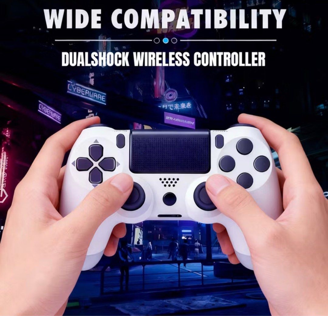 PS4 Controller | PC Controller | Bluetooth Controller | Wireless Controller | PC Compatible Controller | Mac Compatible Controller | Console Controller | Gamepad Controller | Ergonomic Controller | Multi-Platform Controller (Category: Controllers) located in Singapore. Submitted by cozycorner_sg (Listing ID 1412899027, Image 1). Description: Original controller is $49 Our model is only $35 This console controller is designed to deliver a smooth a