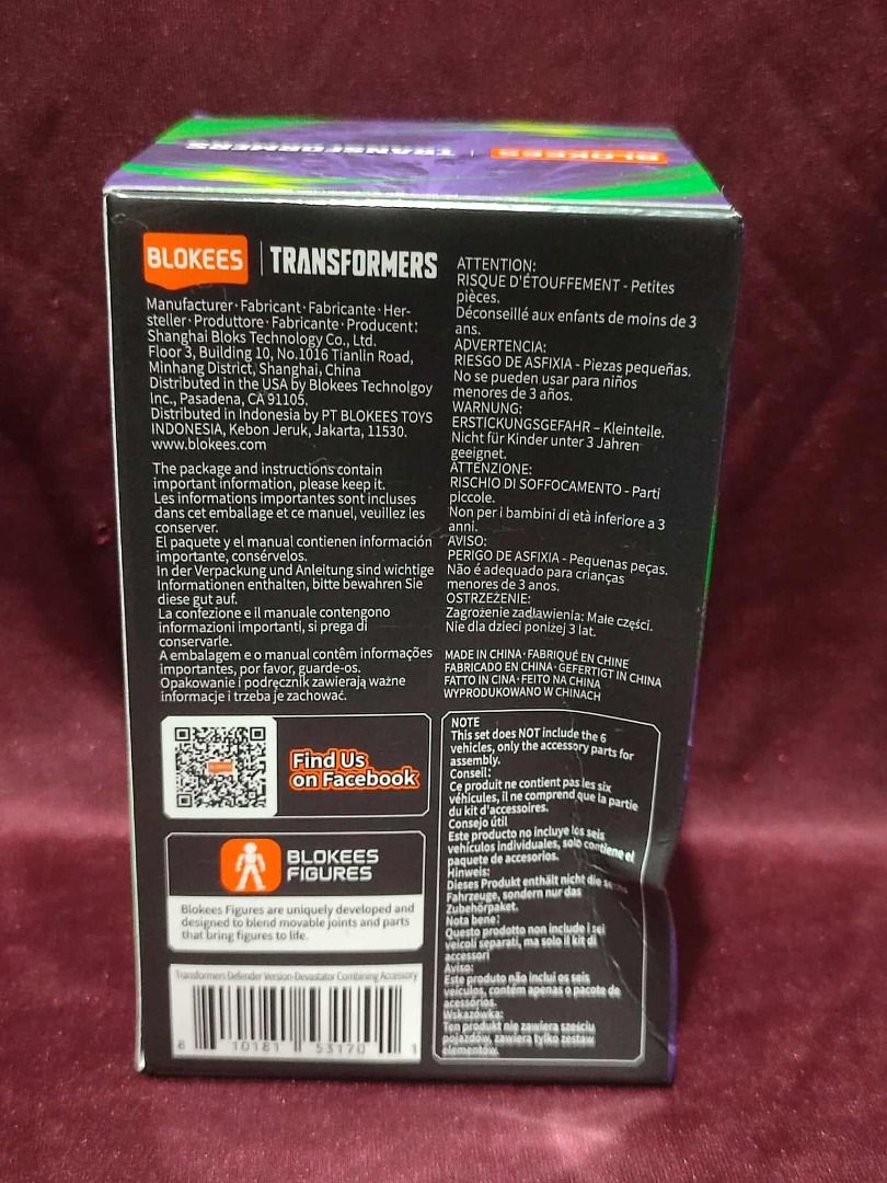 P850 each - DEVASTATOR KIT / BRUTICUS KIT, sealed - Blokees Transformers (Category: Gundam & Model Kits) located in Angeles City. Submitted by moretoys4u2024 (Listing ID 1412928331, Image 3). Description: FOR SALE / ON HAND!!! ================ P850 - Devastator Kit, sealed P850 - Bruticus Kit, sealed ` [SHIPPING / PAYMENT:] =============== * via JRS ONLY * No to J&T/LBC/COP/COD * BPI Savings / BDO / Gcash ` [PICK UP:] ======= - @ our place in Ang