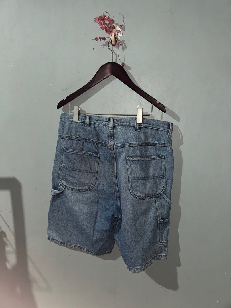 Route 66 Denim Shorts Size 36 (Category: Shorts) located in Las Pinas. Submitted by bbfinds222 (Listing ID 1413026312, Image 3). Description: - Route 66 denim shorts - Size 36 - Light blue wash - Carpenter style pockets - Button closure - 100% cotton - Classic, casual look - Features Route 66 tag.