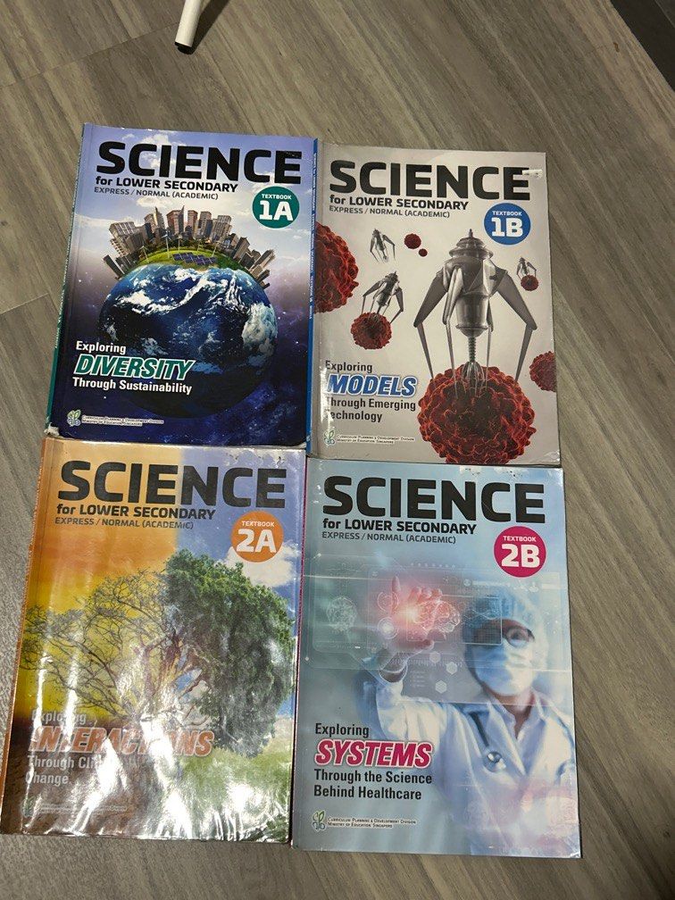 Science for lower secondary sec 1A 1B 2A 2B G2 G3, Hobbies & Toys ...