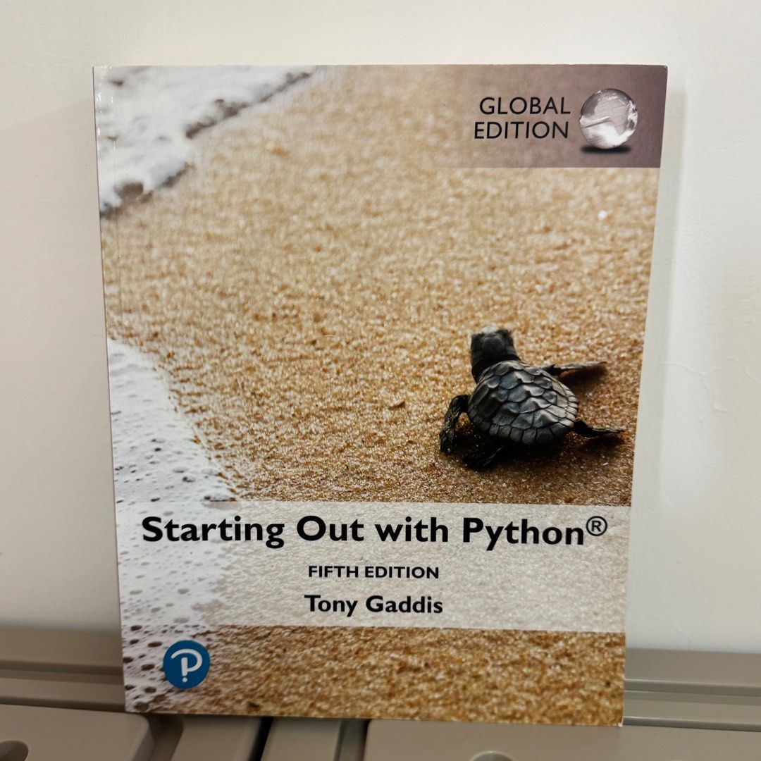 Starting Out with Python （分類：教科書）位於 Hong Kong。 由 sofieac 提交（商品編號 1412895051，圖片 1）。簡介： 全新 Python 參考書 面交。