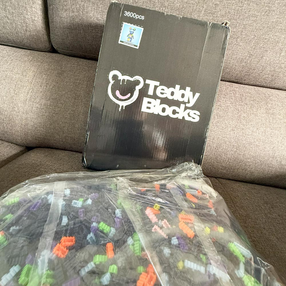 TeddyBlocks Giant Buildable Brick Bear, Hobbies & Toys, Toys & Games on ...