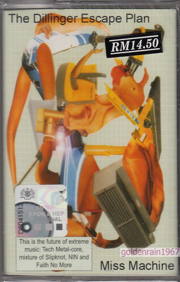 THE DILLINGER ESCAPE PLAN (American Metalcore Band) - Miss Machine 2004 ...
