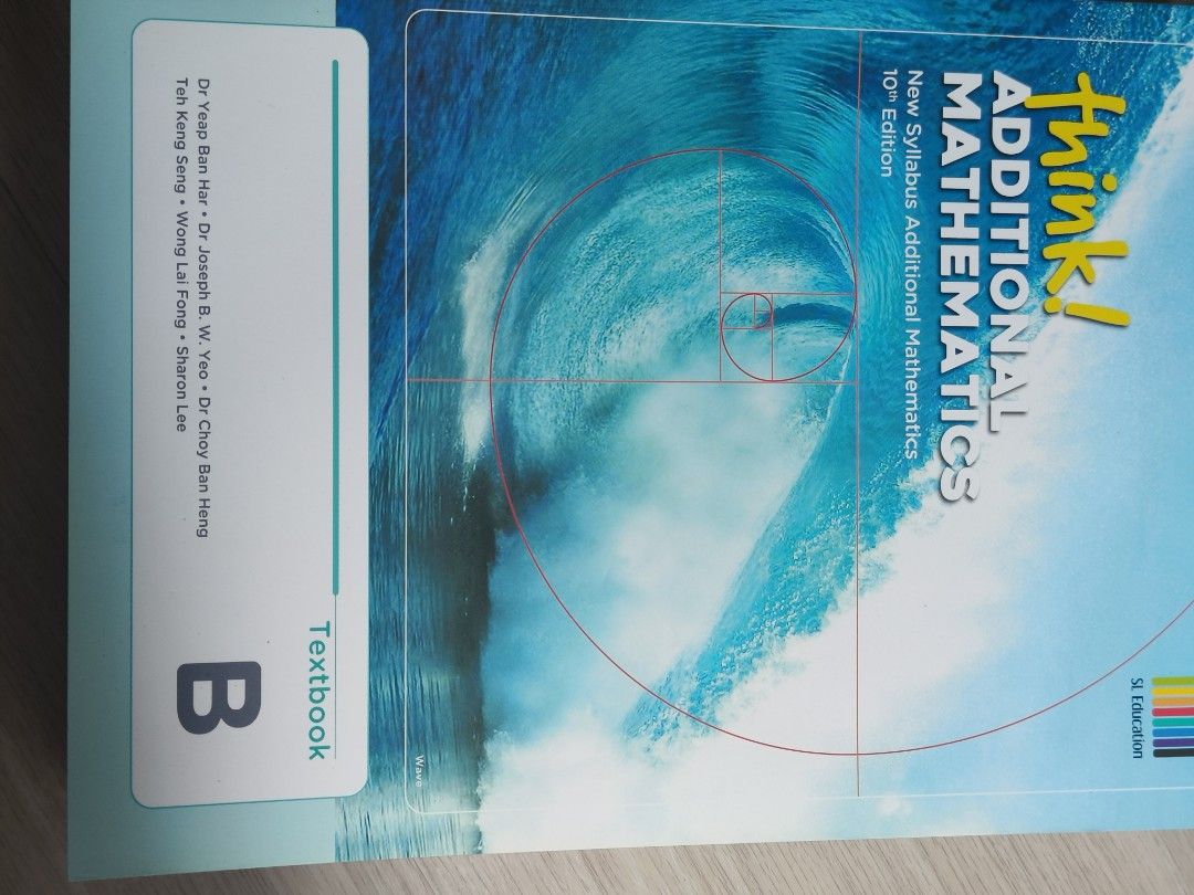 Think! Additional Mathematics Textbook (10th Edition), Hobbies & Toys ...