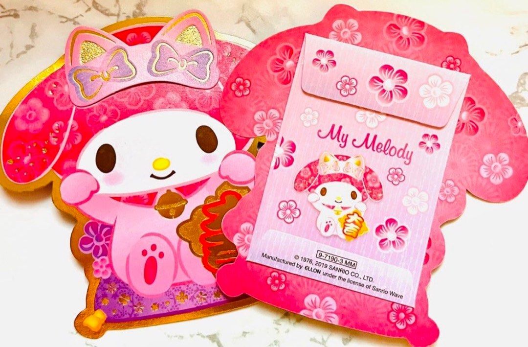 限量現貨🧧(2個) 正版 SANRIO MY MELODY立體燙金利是封 MELODY公仔 兔仔公仔 和風設計 大吉 招財貓公仔造型MY MELODY公仔 MELODY利是封 過年新年利是封結婚紅包 結婚禮封 收藏珍藏 NEW YEAR RABBIT RED POCKETS PACK GREETING GIFT （分類：文具及工藝 - 畫作及印刷品）位於 Hong Kong。 由 swroom 提交（商品編號 1414732002，圖片 2）。簡介： 🧧$30 ( 2 個 ) ，全新 🎁節日銷情迅速請早訂購，售完即止‼️ 🛍更多卡通精品玩具FOLLOW US ： carousell.com/swroom 📥INBOX 購買請提供以下資料 ： ▫️付款方式 : PAYME / FPS / ALIPAYHK ▫️郵寄方式： 📮 $5 up 本地平郵 ( 一般情況 2-3 工作天寄出 ) 📦 SF順豐到付 ( 一般情況 1-2 工作天寄出 ) ❌ 不設面交 **** 確認全數付款