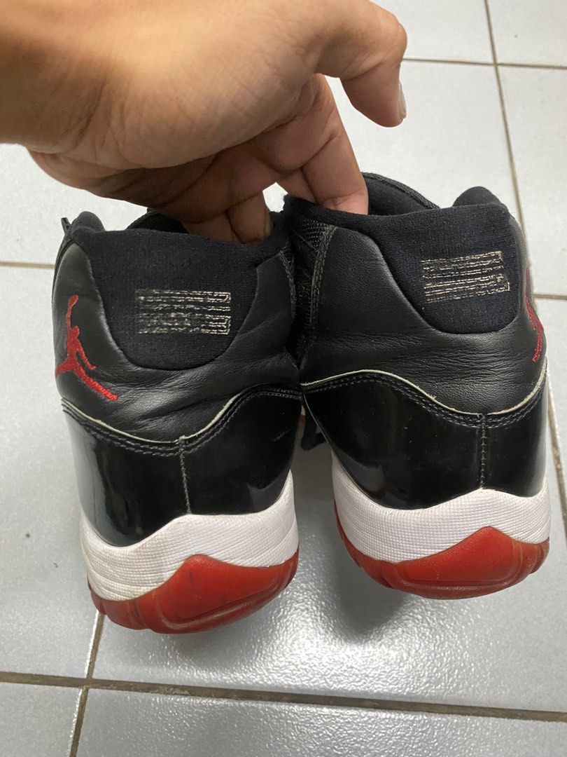 Air Jordan 11 Retro "Bred 2019" (Category: Sneakers) located in Pasig City. Submitted by bootsoftravel_ph (Listing ID 1414772784, Image 2). Description: Air Jordan 11 Retro “Bred 2019” used - Good FOR SALE No box Issue: slight heel drags Price ₱ 3,495 only size: EU 41.5 / UK 7.5/ US 8.5 Guaranteed 100% Legit 💯 We ship nationwide 🚚 .