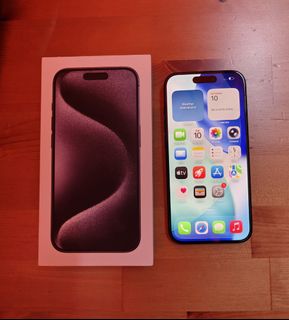 【美品】 iPhone 15 Pro MTQF3ZA/A 512GB 香港版 1_P_1694993849125.png