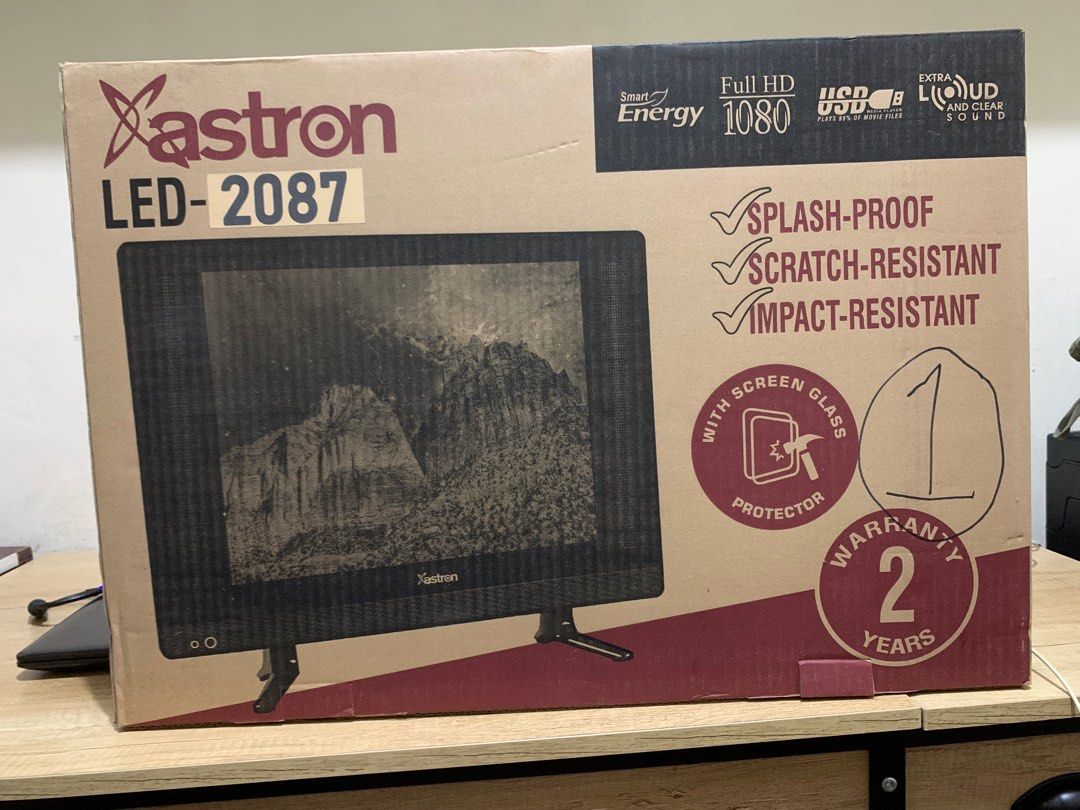 Astron TV 20” (Category: TV) located in Muntinlupa City. Submitted by k1717 (Listing ID 1414716039, Image 1). Description: Details in the picture.