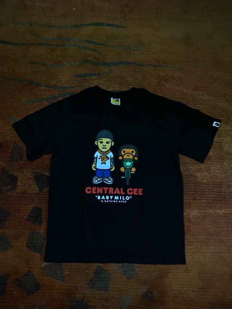 Bape X Syna Central Cee Tee Shirt (Category: Tshirts & Polo Shirts ) located in Manila. Submitted by marty2smoove (Listing ID 1414747278, Image 1). Description: SMALL SIZE FIT TO LARGE 23x28 DM TO PURCHASE!.