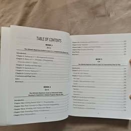 C# & C++ Coding Course 5 Books in 1 (Category: Textbooks) located in Mandaluyong City. Submitted by bossk21 (Listing ID 1414696156, Image 3). Description: READ DESCRIPTION FIRST‼️ PAYMENT FIRST‼️ 100% LEGIT SELLER Delivery only (buyer will pay the shipping fee) Delivery: Lalamove, Joyride or J&T Location: Mandaluyong (pm for more details) Note: Seller can deliver the item around Metro Manila for only 50 - 100 php depending on distance. Hindi po n