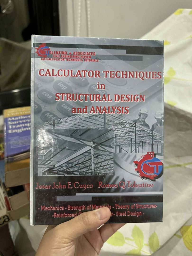 Calculator Techniques in Structural Design & Analysis (Category: Textbooks) located in Makati City. Submitted by cayabankrissia (Listing ID 1414706660, Image 1). Description: .