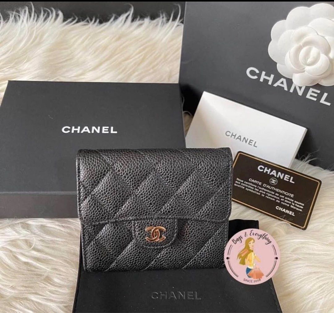 Chanel Small Classic Wallet (Category: Luxury Bags & Wallets) located in Las Pinas. Submitted by bagsandeverything_02 (Listing ID 1414782453, Image 2). Description: Price is final Comes with paper bag, box and dust bag .