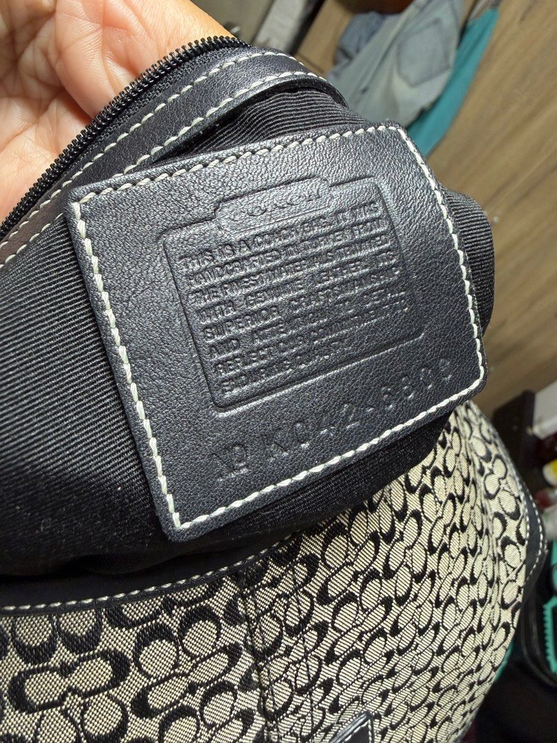 Coach Black Soho Medium (Category: Luxury Bags & Wallets) located in Taguig. Submitted by lakarise (Listing ID 1414687251, Image 3). Description: Medium size Soho Black made in Turkey Minimal signs of usage (Please see last photo) Intact leather pa Cherry charms inlcuded.