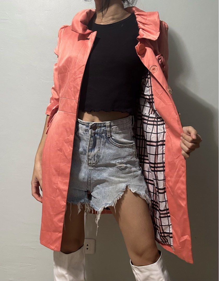 Fashion Trench Coat (Category: Coats, Jackets and Outerwear) located in Taguig. Submitted by mistAstuff (Listing ID 1414816116, Image 1). Description: Fashion Trench Coat! Small - Large .
