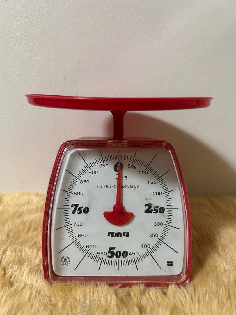 Food Weighing Scale 1kg (Category: Other Kitchenware & Tableware) located in Bulacan. Submitted by mecrafts4u.olstr (Listing ID 1414796553, Image 1). Description: No box as is.