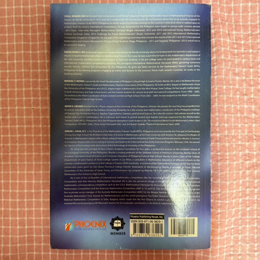 General Mathematics Soaring 21st Century Mathematics (Category: Textbooks) located in Las Pinas. Submitted by wholeofthemoon (Listing ID 1414793193, Image 2). Description: .