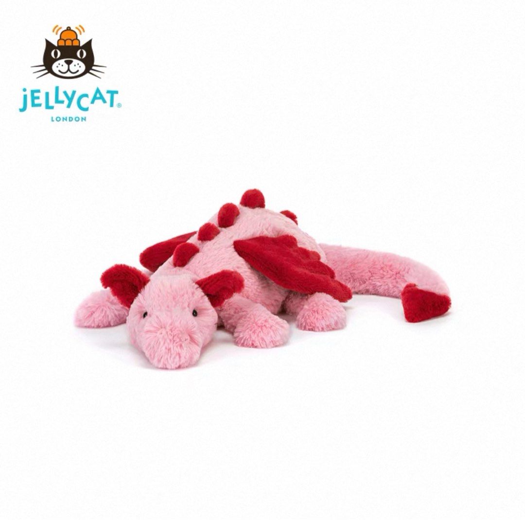 Heart Dragon Jellycat (Large) (Category: Plushies & Soft Toys) located in Manila. Submitted by bunbunbob (Listing ID 1414696248, Image 1). Description: PRE-ORDER from jellycat china price is inclusive of international shipping fee negotiable 1-2 weeks ETA i can send my X account with transactions for legitimacy!.
