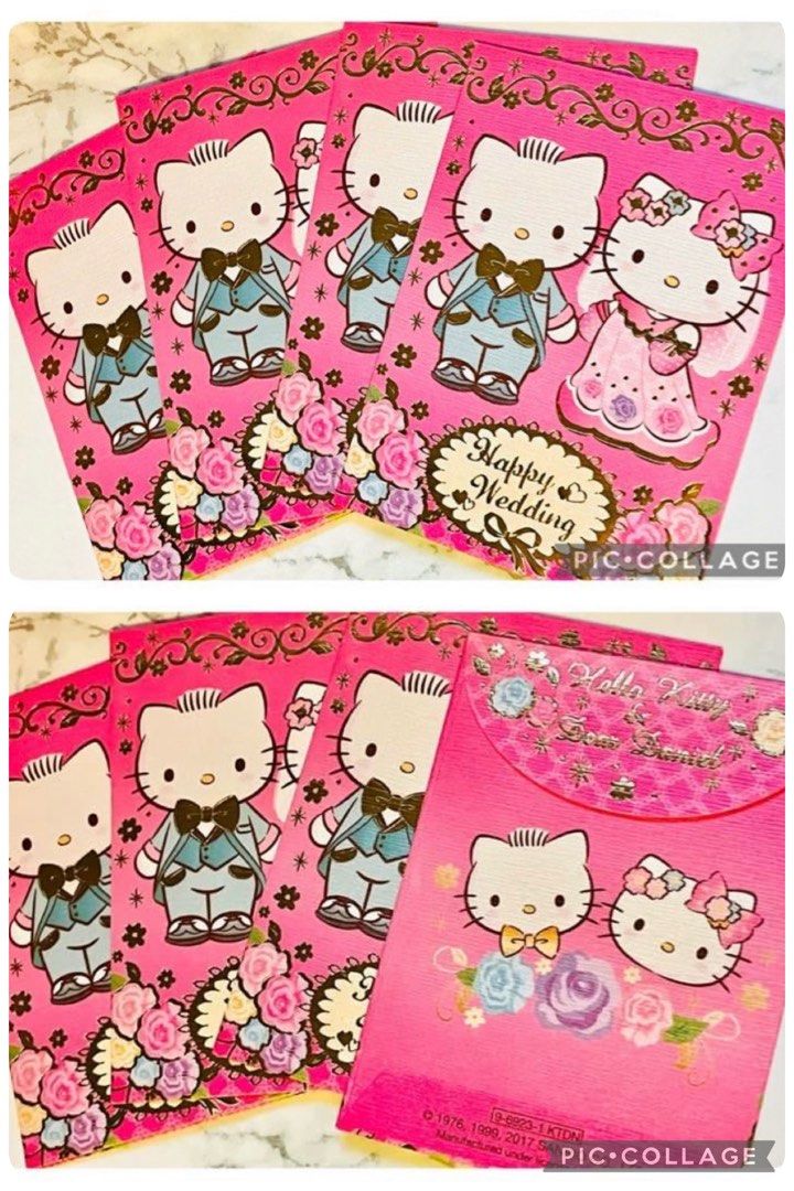 現貨🧧正版 Sanrio 結婚禮封新年利是封 (10個) HELLO KITTY公仔 大口仔利是封 結婚公仔 燙金雙喜囍字紅包禮封 卡通公仔角色燙金百日宴結婚婚禮 禮封BB生日卡賀卡祝福咭心意卡 情人節 WEDDING CONGRATULATIONS CELEBRATION PARTY LOVE GOLDEN WEDDING BIRTHDAY GREETING GIFT CARD ENVELOPE （分類：郵票及印刷品）位於 Hong Kong。 由 swroom 提交（商品編號 1414678729，圖片 2）。簡介： 🧧$68 ( 10 個 ) ，全新 🎁節日銷情迅速請早訂購，售完即止‼️ 🛍更多卡通精品玩具FOLLOW US ： carousell.com/swroom 📥INBOX 購買請提供以下資料 ： ▫️付款方式 : PAYME / FPS / ALIPAYHK ▫️郵寄方式： 📮 $5 up 本地平郵 ( 一般情況 2-3 工作天寄出 ) 📦 SF順豐到付 