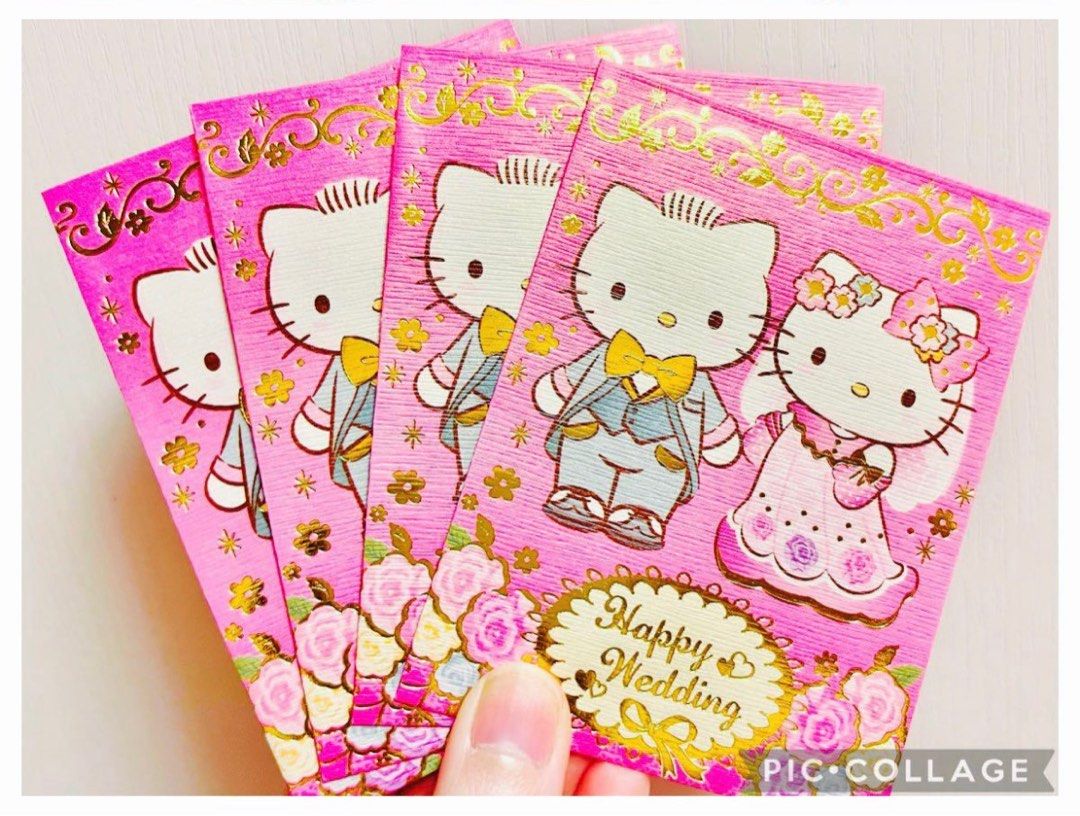 現貨🧧正版 Sanrio 結婚禮封新年利是封 (10個) HELLO KITTY公仔 大口仔利是封 結婚公仔 燙金雙喜囍字紅包禮封 卡通公仔角色燙金百日宴結婚婚禮 禮封BB生日卡賀卡祝福咭心意卡 情人節 WEDDING CONGRATULATIONS CELEBRATION PARTY LOVE GOLDEN WEDDING BIRTHDAY GREETING GIFT CARD ENVELOPE （分類：郵票及印刷品）位於 Hong Kong。 由 swroom 提交（商品編號 1414678729，圖片 1）。簡介： 🧧$68 ( 10 個 ) ，全新 🎁節日銷情迅速請早訂購，售完即止‼️ 🛍更多卡通精品玩具FOLLOW US ： carousell.com/swroom 📥INBOX 購買請提供以下資料 ： ▫️付款方式 : PAYME / FPS / ALIPAYHK ▫️郵寄方式： 📮 $5 up 本地平郵 ( 一般情況 2-3 工作天寄出 ) 📦 SF順豐到付 